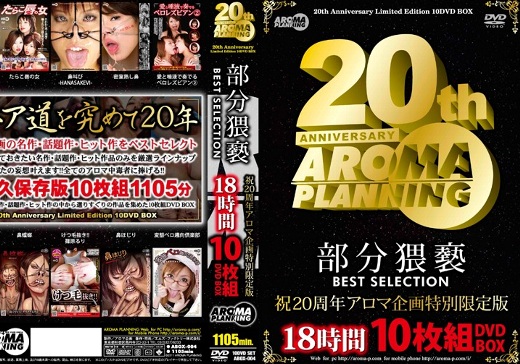 [AROMA] 部分猥褻 BEST SELECTION 18時間10枚組DVDBOX